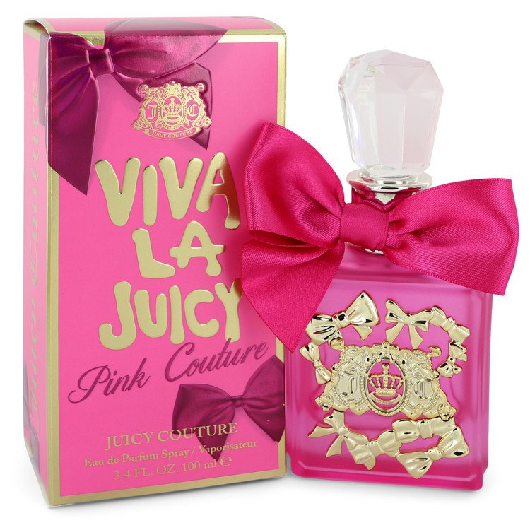 Viva La Juicy Pink Couture Women Eau De Parfum Spray 3.4 oz (100 ml) by Juicy Couture