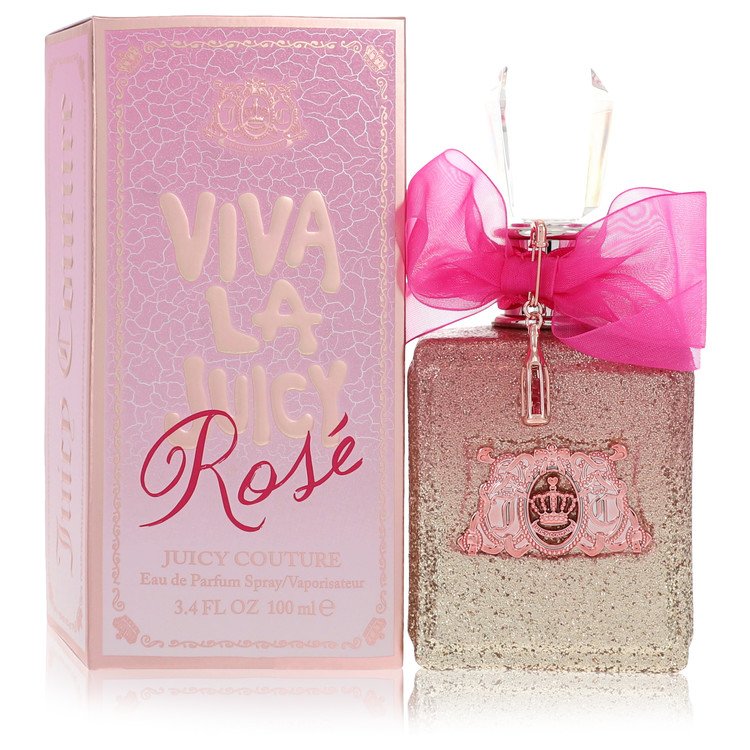 Viva La Juicy Rose Women Eau De Parfum Spray 3.4 oz (100 ml) by Juicy Couture