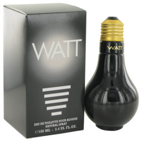 Watt Black Men Eau De Toilette Spray 3.4 oz (100 ml) by Cofinluxe