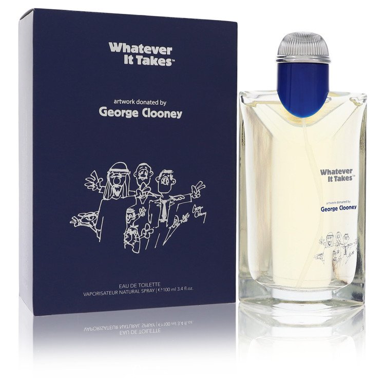 Whatever It Takes George Clooney Men Eau De Toilette Spray 3.4 oz (100 ml) by Whatever It Takes