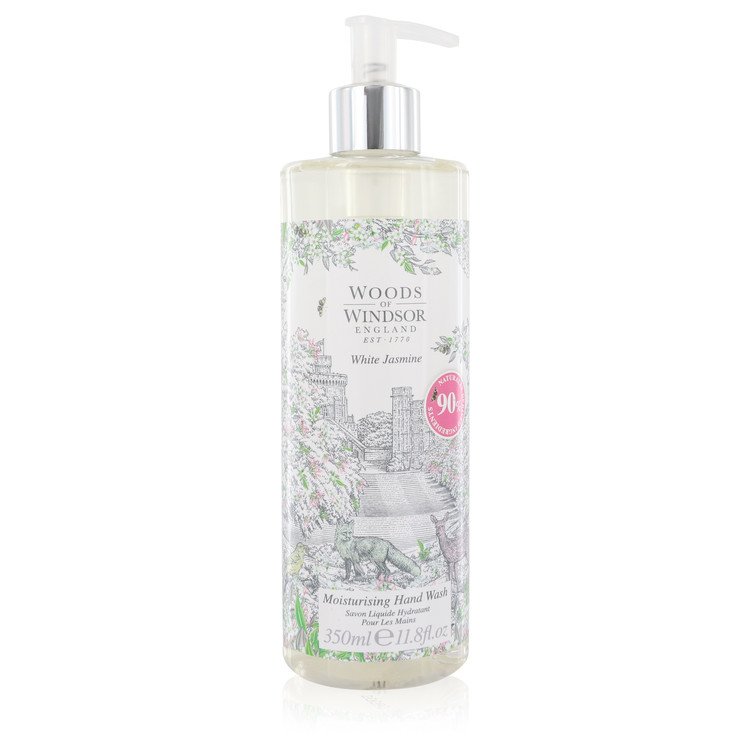 White Jasmine Women Hand Wash 11.8 oz by Woods Of Windsor