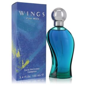 Wings Men Eau De Toilette / Cologne Spray 3.4 oz (100 ml) by Giorgio Beverly Hills