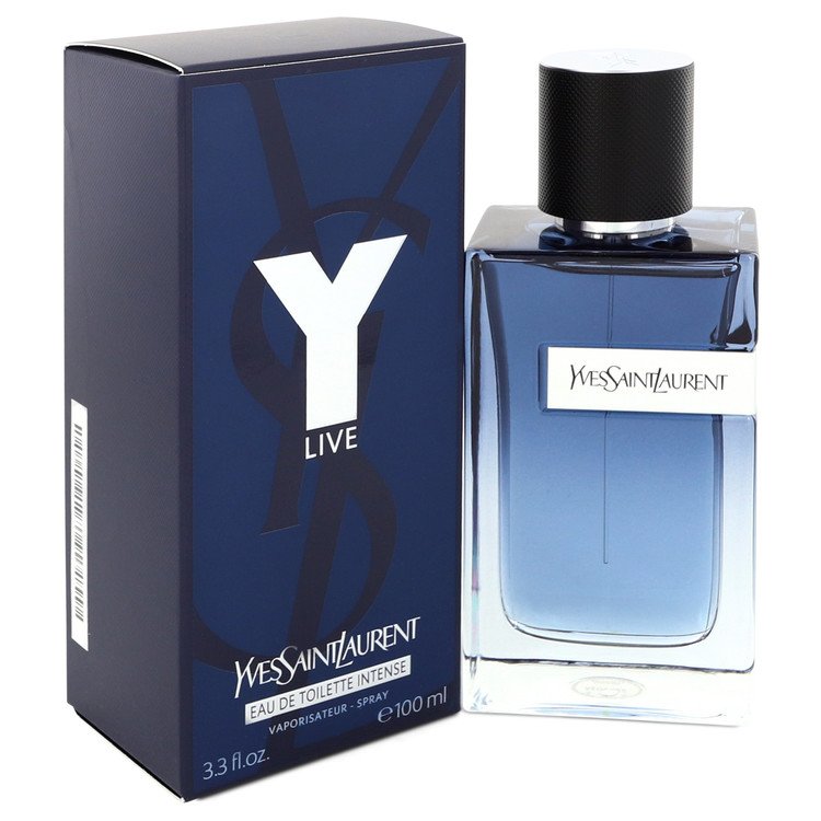 Y Live Intense Men Eau De Toilette Spray 3.3 oz (100 ml) by Yves Saint Laurent