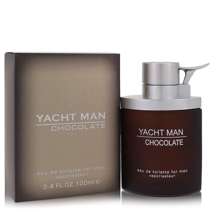 Yacht Man Chocolate Men Eau De Toilette Spray 3.4 oz (100 ml) by Myrurgia