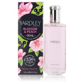Yardley Blossom & Peach Women Eau De Toilette Spray 4.2 oz (125 ml) by Yardley London