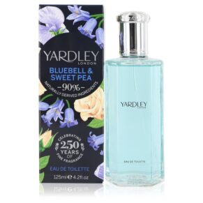 Yardley Bluebell & Sweet Pea Women Eau De Toilette Spray 4.2 oz (125 ml) by Yardley London