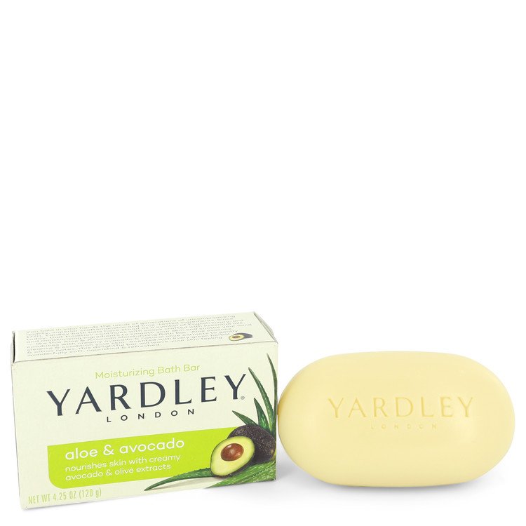 Yardley London Soaps Women Aloe & Avocado Naturally Moisturizing Bath Bar 4.25 oz by Yardley London