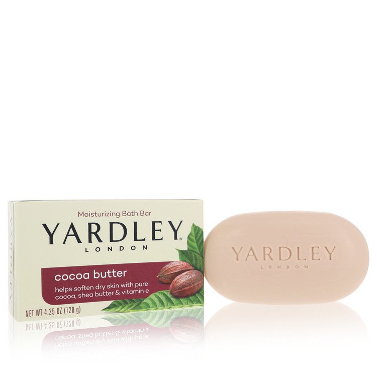 Yardley London Soaps Women Cocoa Butter Naturally Moisturizing Bath Bar 4.25 oz by Yardley London