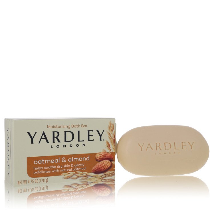 Yardley London Soaps Women Oatmeal & Almond Naturally Moisturizing Bath Bar 4.25 oz by Yardley London