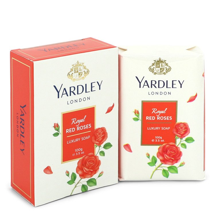 Yardley London Soaps Women Royal Red Roses Luxury Soap 3.5 oz by Yardley London