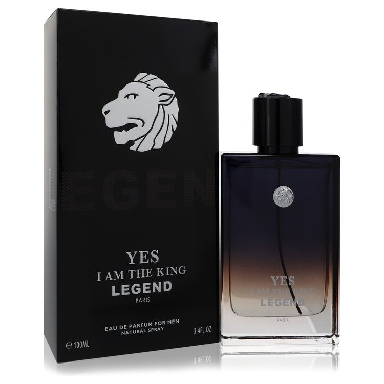 Yes I Am The King Legend Men Eau De Parfum Spray 3.4 oz (100 ml) by Geparlys